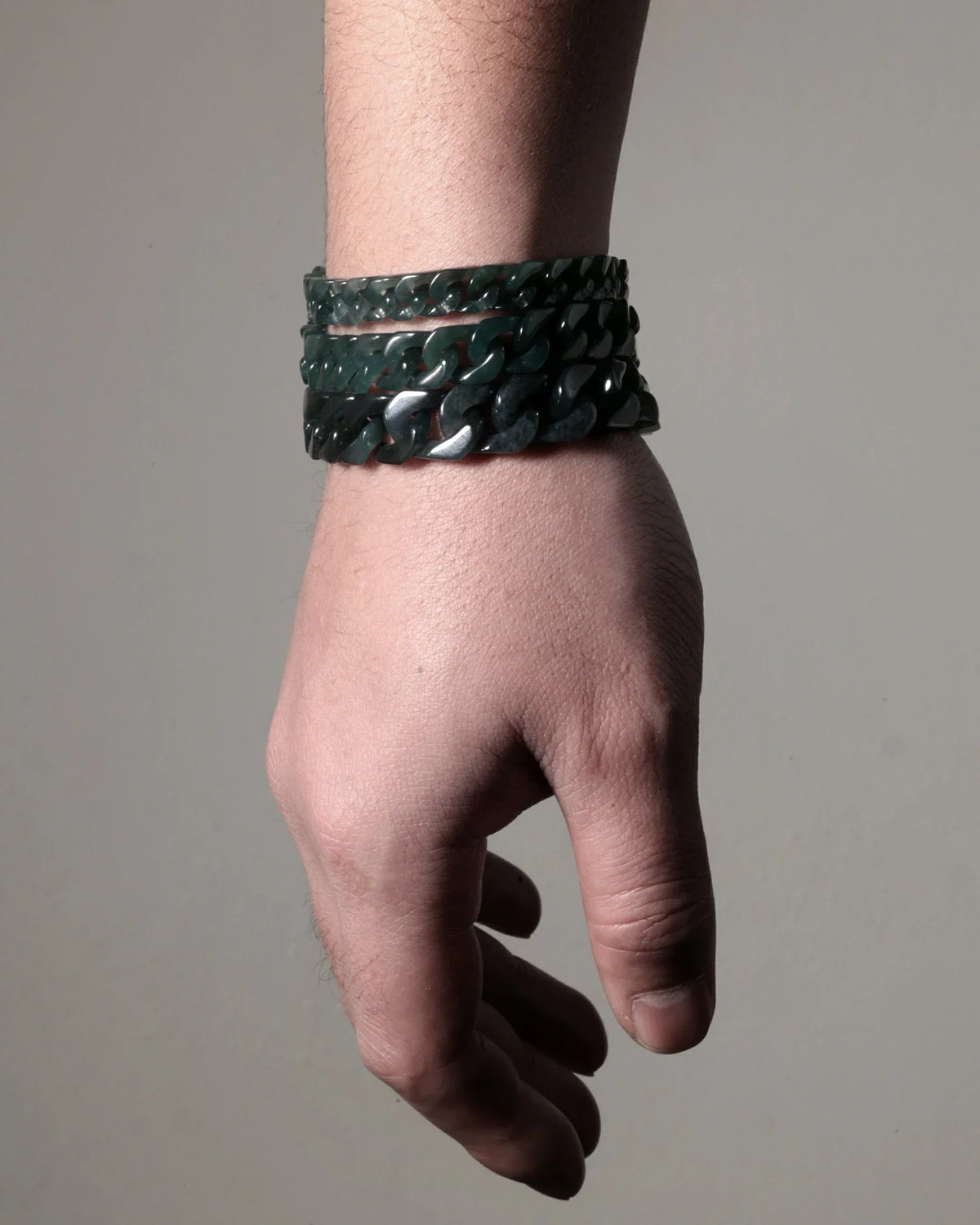 Stacked on the wrist