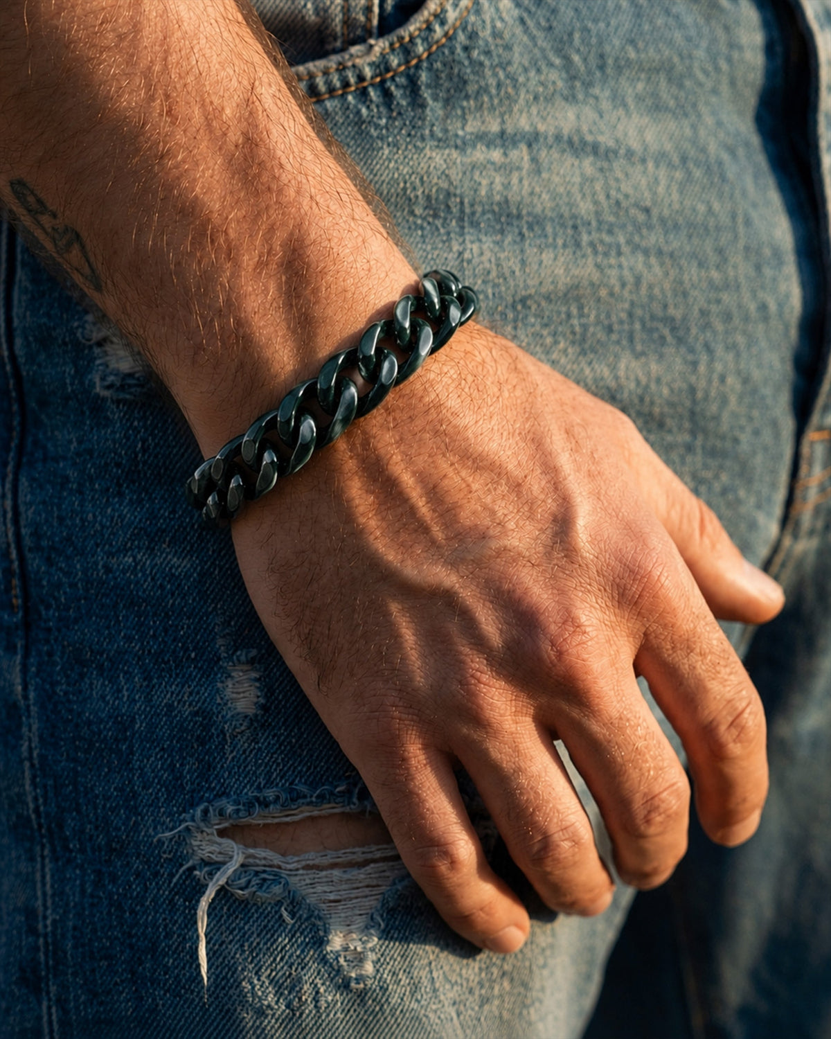 On the wrist
