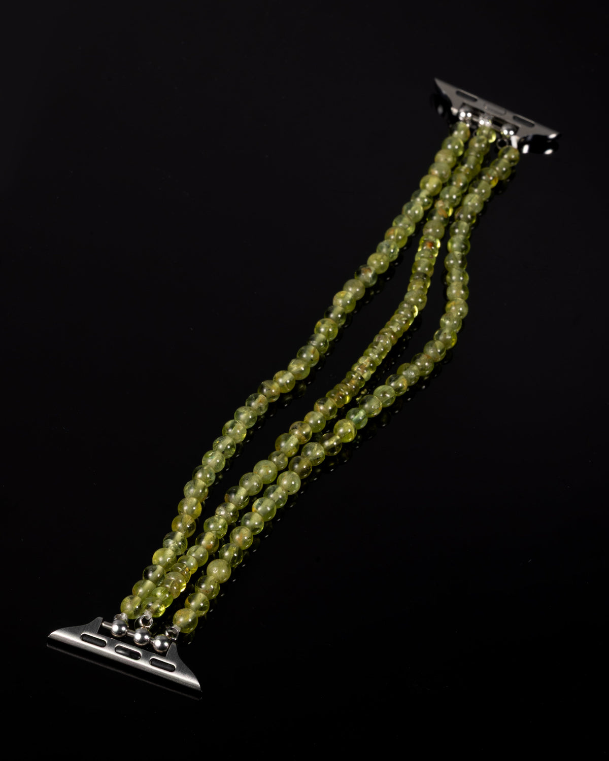 Triple Chartreuse Watch Strap In Peridot - Luzari