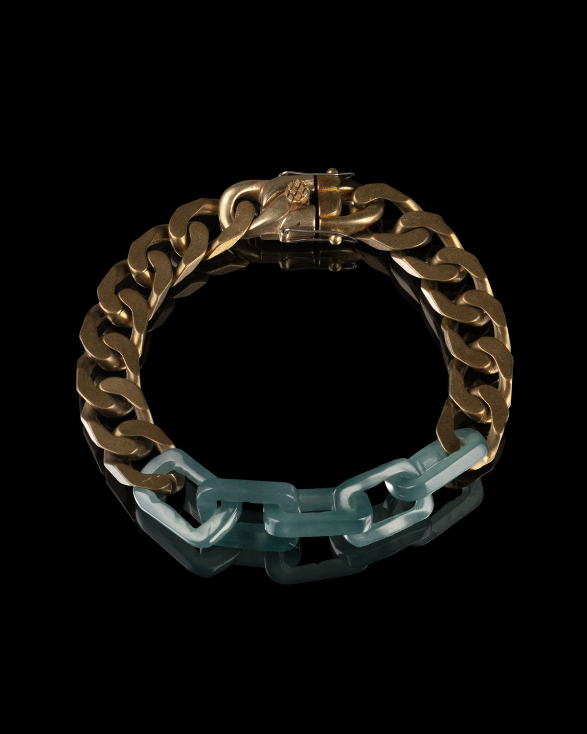 Vintage Style Bracelet In Jade - Luzari