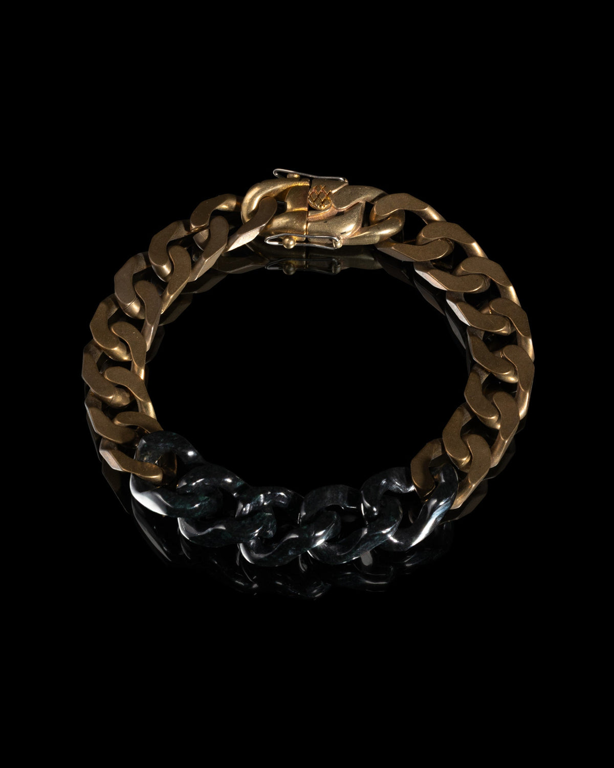 Vintage Style Bracelet In Jade - Luzari