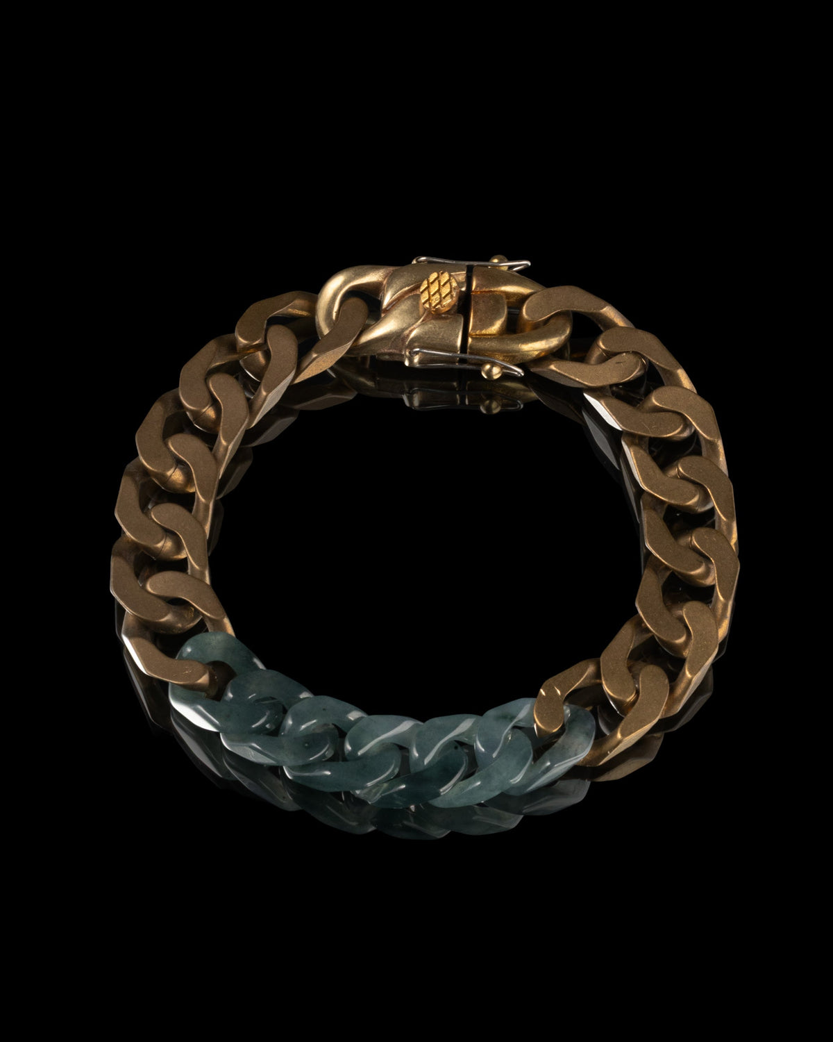 Vintage Style Bracelet In Jade - Luzari