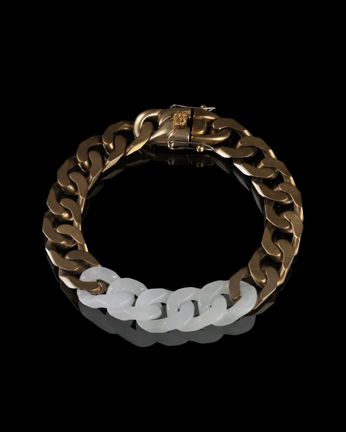 Vintage Style Bracelet In Jade - Luzari