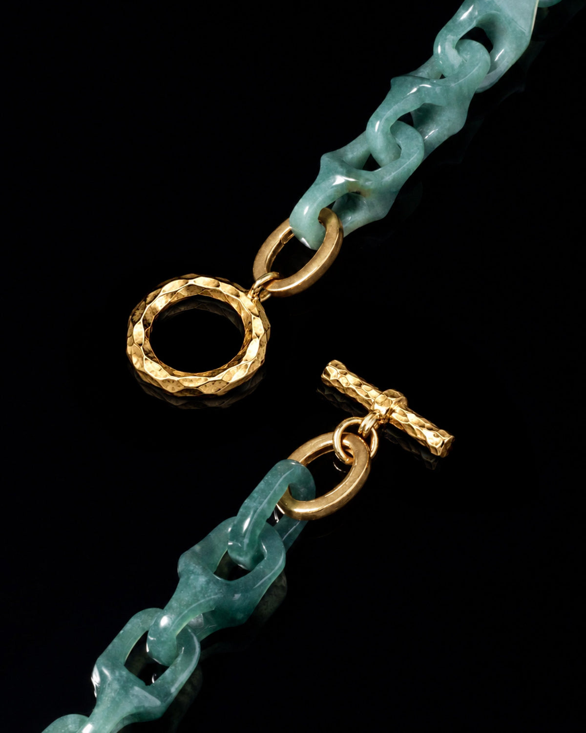 Hammer Gold clasp