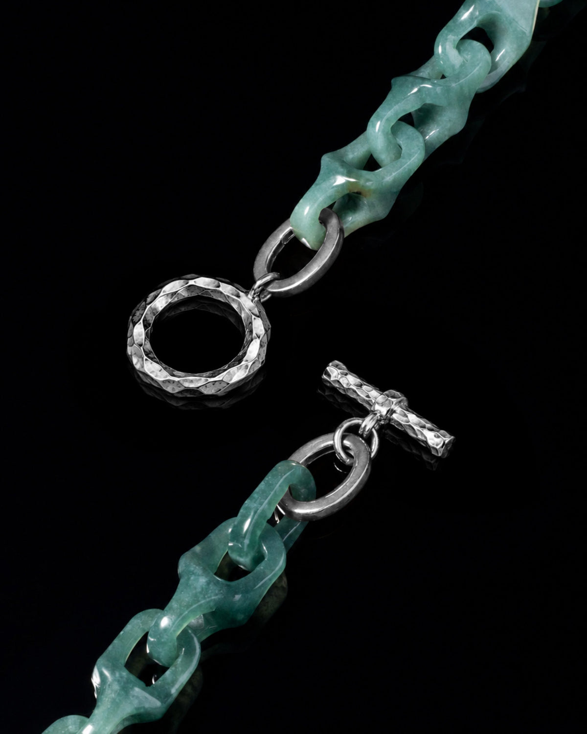 Hammer Silver clasp